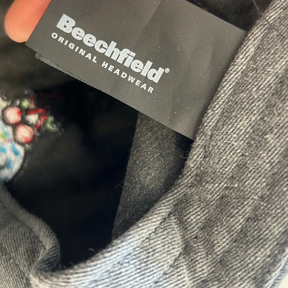 NWT‎ Beechfield Cupcake Charcoal Gray Hat Cap
